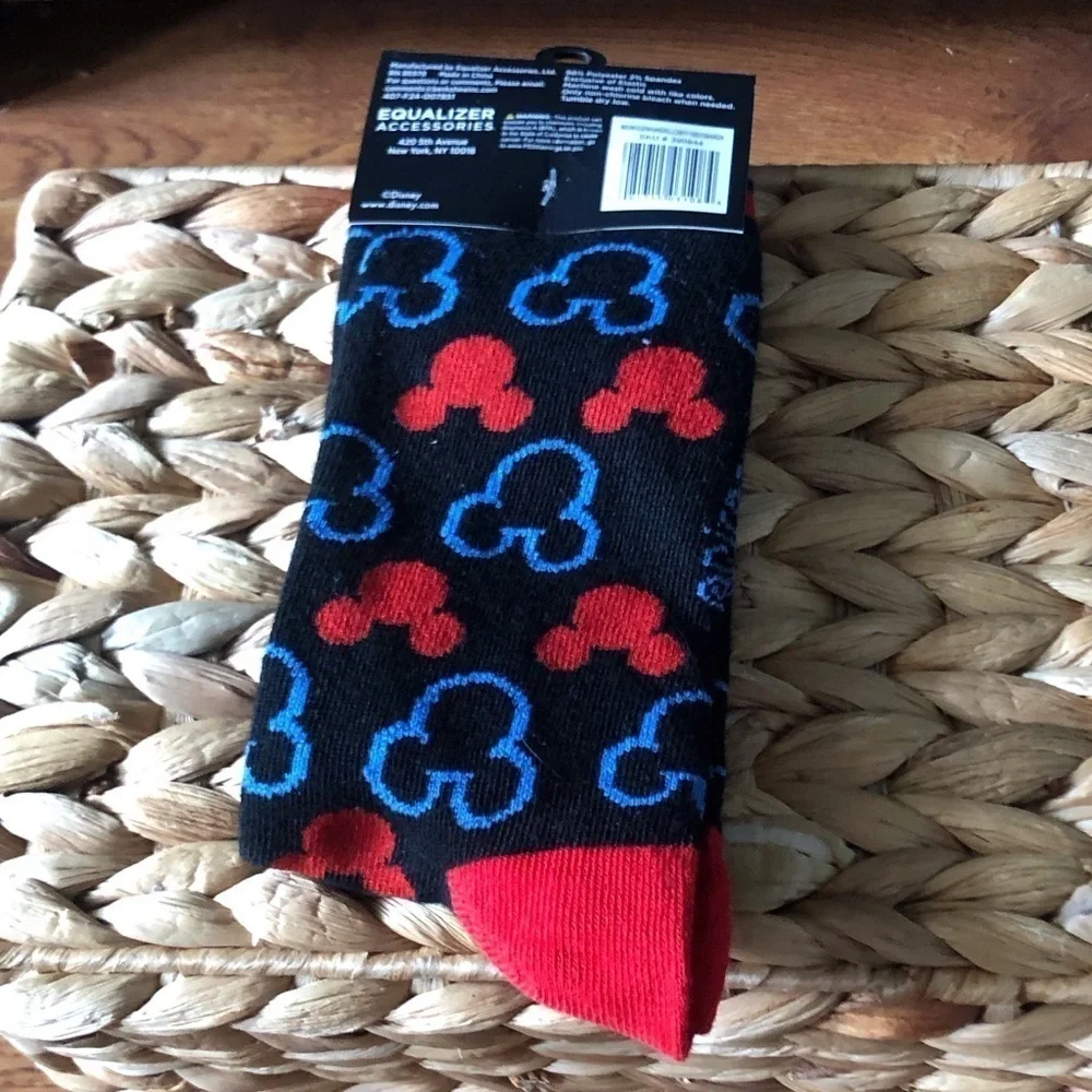 Disney Mickey & Friends: Mickey Mouse face crew socks
